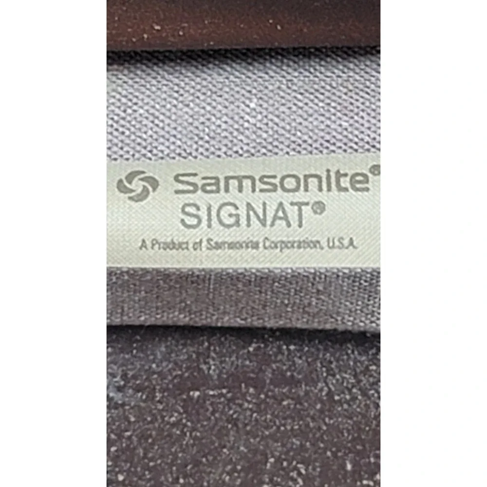 Vintage Samsonite Survivor Classic IV Brown Hard Shell Brief Case No keys